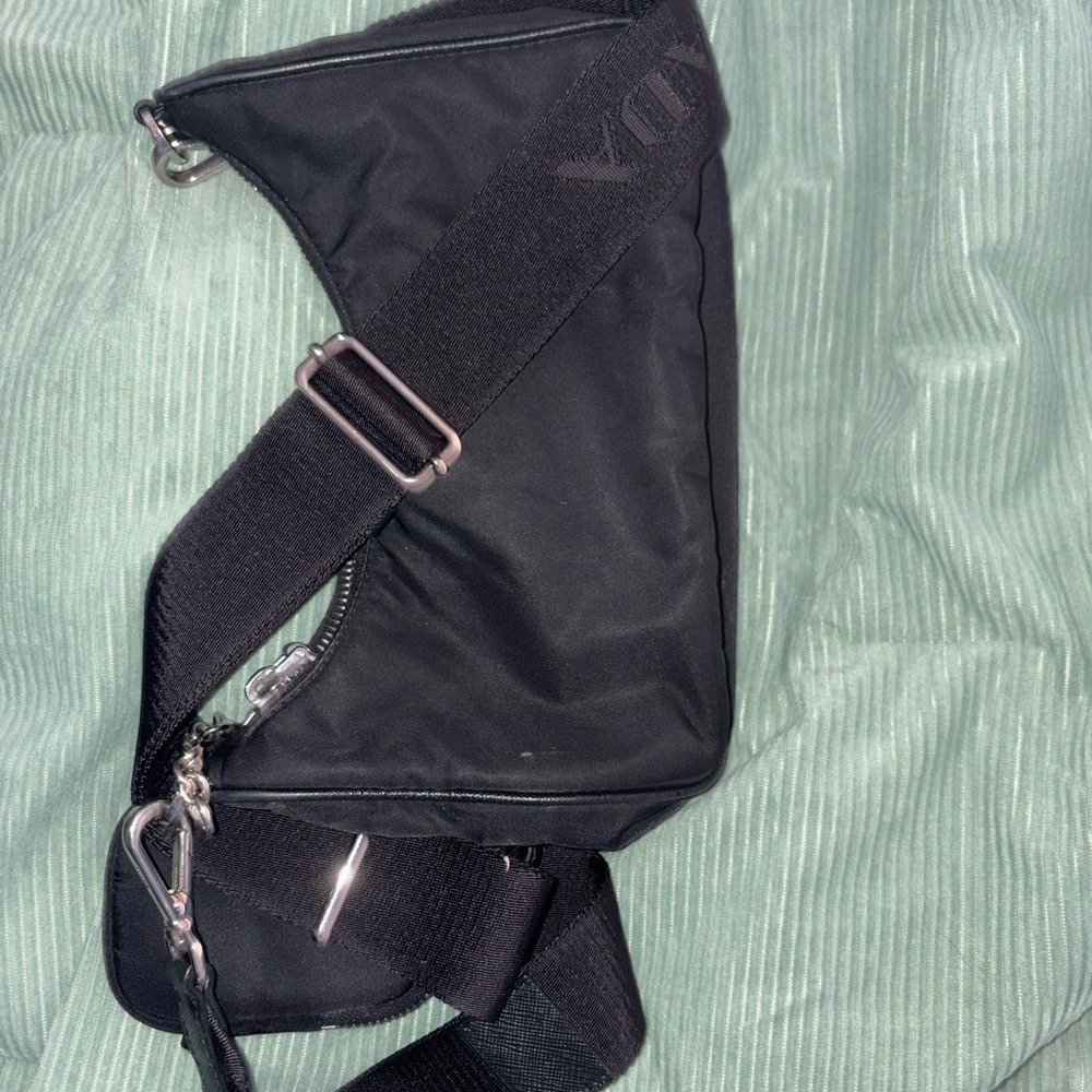 Prada Black Nylon Zip Pouch - Picture 7 of 9